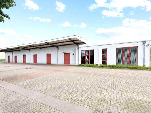 Lagerhalle zur Miete 1.048 m² Lagerfläche Gewerbestr. 21 Kritzkow Laage 18299