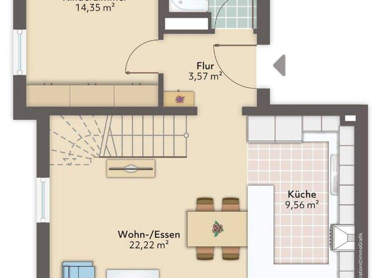 Maisonette zum Kauf 323.000 € 3 Zimmer 94,1 m² Sulzbach Sulzbach an der Murr 71560