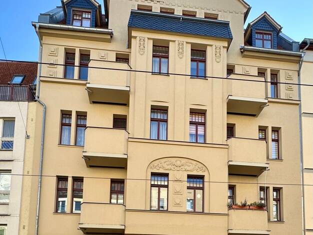 Wohnung zur Miete 410 € 2 Zimmer 34,8 m² 4. Geschoss Steinweg 12 Innenstadt Mitte 06110