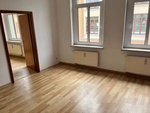 Wohnung zur Miete 235 € 2 Zimmer 47 m² EG frei ab sofort Pestalozzistraße 45 Meerane 08393