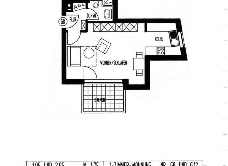 Studio zum Kauf 93.000 € 1 Zimmer 33,7 m² 1. Geschoss Radeberger Vorstadt Dresden / Radeberger Vorstadt 01099