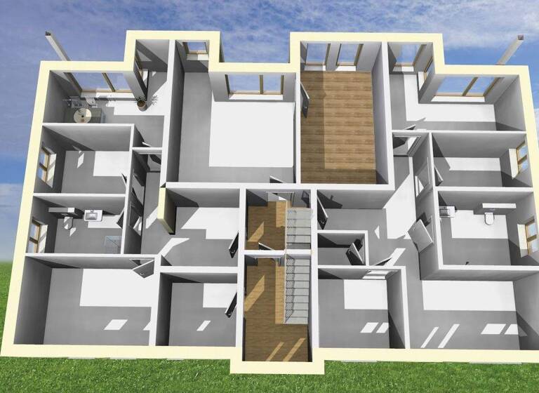 Praxisfläche zur Miete - Erstbezug provisionsfrei 9 Zimmer 200 m² Bürofläche teilbar ab 65 m² Ulmenweg Nauen 14641