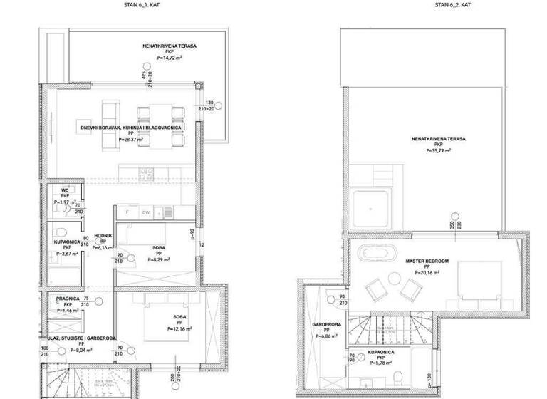 Wohnung zum Kauf 700.000 € 3 Zimmer 102 m² Okrug