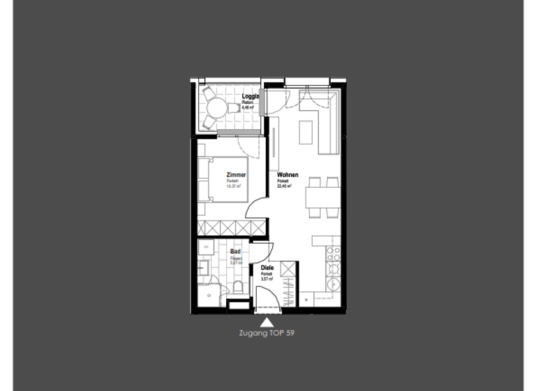 Wohnung zum Kauf 241.400 € 2 Zimmer 41,5 m² 3. Geschoss Schwechat 2320