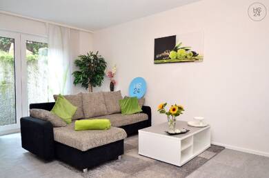 Wohnung zur Miete Wohnen auf Zeit 1.330 € 2 Zimmer 60 m² frei ab 01.07.2025 Haltingen Weil am Rhein - Haltingen 79576
