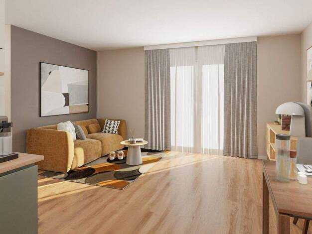 Wohnung zum Kauf - Neubau provisionsfrei 409.900 € 3 Zimmer 67,3 m² 1. Geschoss frei ab 01.12.2027 Lilli-Marx-Straße 26 Benrath Düsseldorf 40597