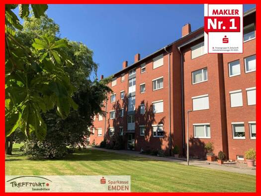 Wohnung zum Kauf 112.000 € 3 Zimmer 71 m² 1. Geschoss Borssum/Hilmarsum Emden 26725