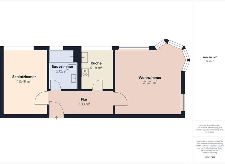 Studio zum Kauf 340.000 € 2 Zimmer 54,5 m² Bamberg 96047