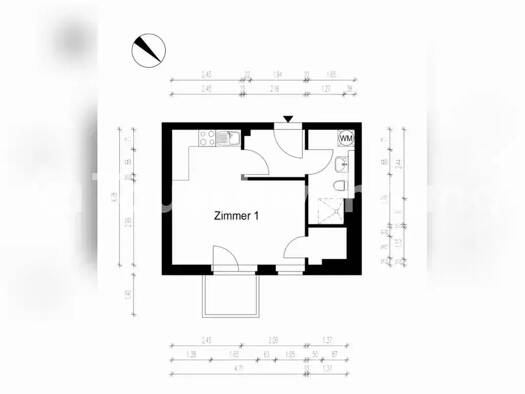 Wohnung zur Miete Tauschwohnung 201 € 1 Zimmer 30 m² Adlershof Berlin 12489