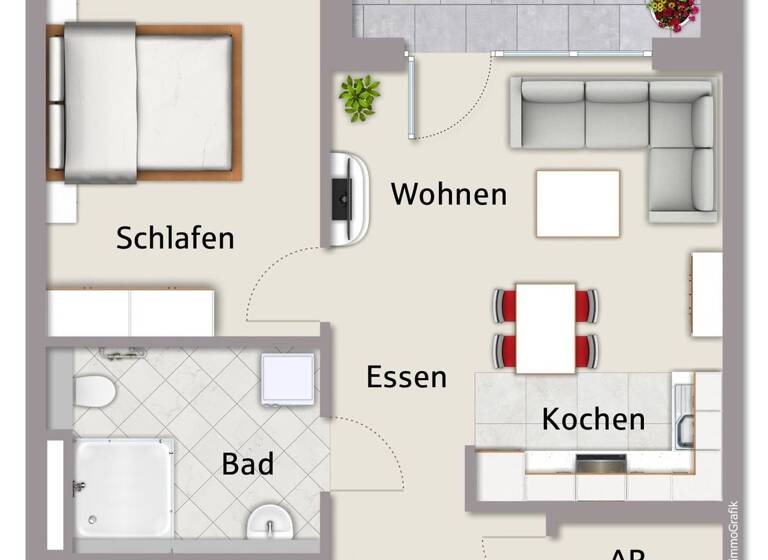 Wohnung zum Kauf provisionsfrei 409.000 € 2 Zimmer 56,8 m² 1. Geschoss frei ab sofort Neukatzwang Nürnberg 90455