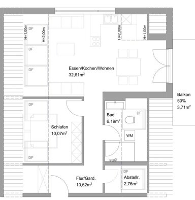 Wohnung zum Kauf provisionsfrei 395.000 € 3 Zimmer 76,9 m² 2. Geschoss Dekan-Atterrerstr.4 Ecknach Aichach 86551