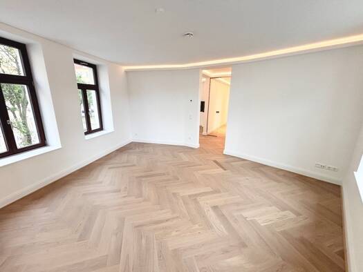Wohnung zur Miete - Erstbezug 1.090 € 3 Zimmer 83,5 m² 3. Geschoss frei ab 01.10.2026 Altlindenau Alt-West 04177