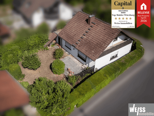 Einfamilienhaus zum Kauf 435.000 € 4 Zimmer 105,6 m² 369 m² Grundstück Heuchelhof Würzburg 97084