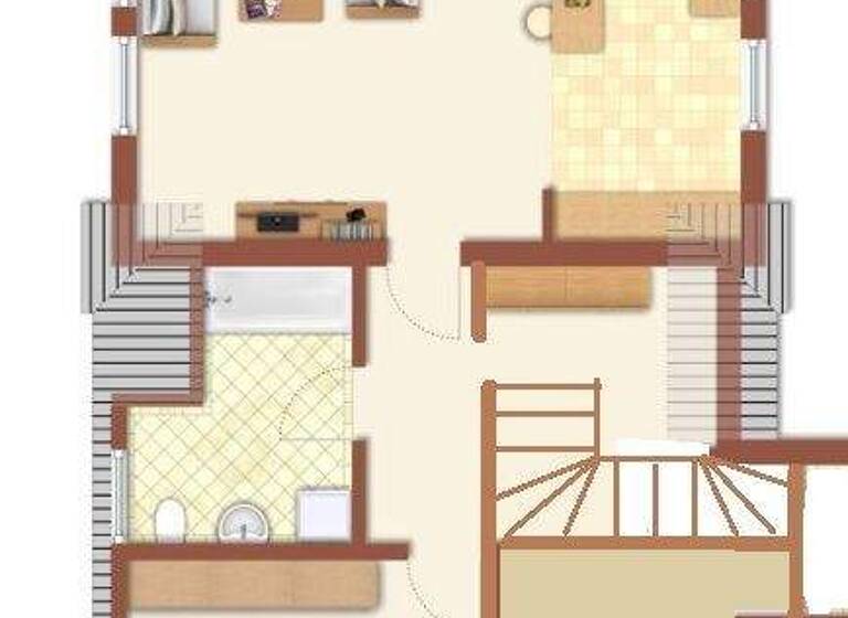 Wohnung zur Miete - Erstbezug 720 € 3 Zimmer 66 m² Geschoss 1/1 frei ab 01.05.2026 Am Langenberg Amshausen Steinhagen 33803