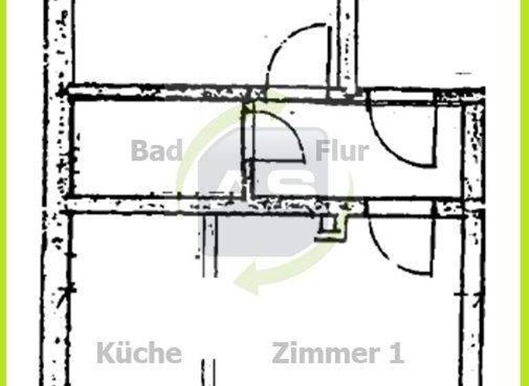 Wohnung zur Miete 315 € 2 Zimmer 48 m² 2. Geschoss Rahmenberg 20 Werdau 08412