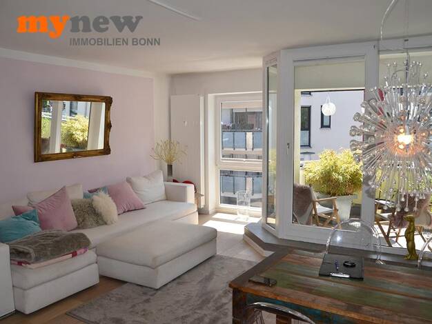 Wohnung zur Miete 1.170 € 2 Zimmer 65 m² 2. Geschoss frei ab 01.11.2025 Johannesstraße 3 Beuel Bonn 53225