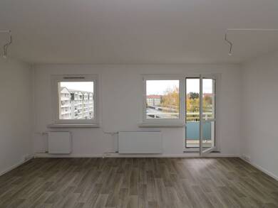 Wohnung zur Miete 429 € 3 Zimmer 68,3 m² 2. Geschoss Karl-Kegel-Straße 10b Freiberg Freiberg 09599