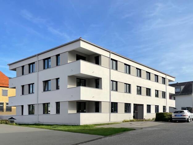 Wohnung zur Miete - Erstbezug 960 € 3 Zimmer 87 m² EG frei ab sofort Uhlandstraße 3 Rothenburg Rothenburg ob der Tauber 91541