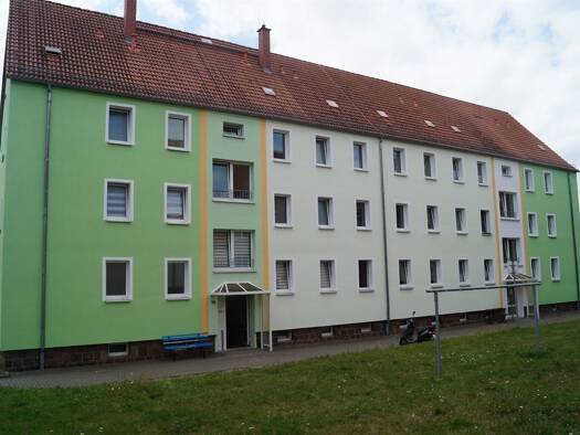 Wohnung zur Miete 348 € 3 Zimmer 58,2 m² 1. Geschoss frei ab 01.02.2027 Thomas-Müntzer-Siedlung 14 Hainichen Hainichen 09661
