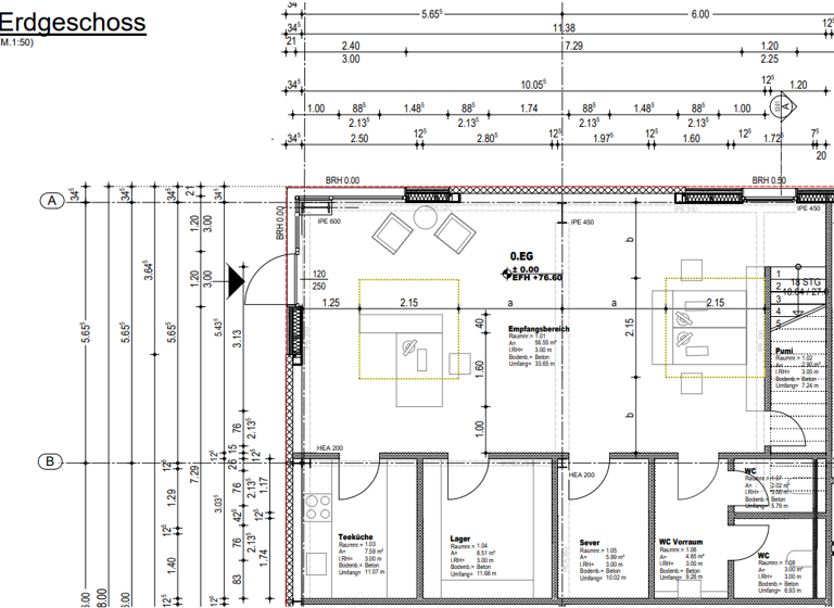Bürofläche zur Miete provisionsfrei 11,30 € 226,2 m² Bürofläche teilbar ab 226,2 m² Alt-Marl Marl 45770