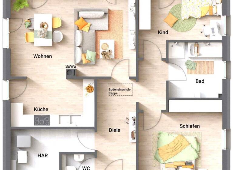 Haus zum Kauf 389.900 € 3 Zimmer 92 m² 342 m² Grundstück Korneuburg 2100