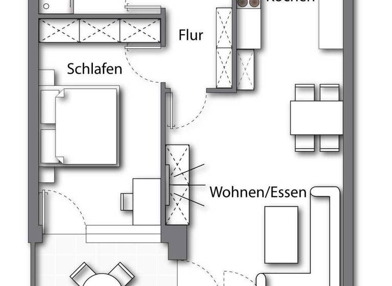 Wohnung zum Kauf - Erstbezug 398.000 € 2 Zimmer 64,2 m² 6 Geschosse frei ab sofort Bad Reichenhall 83435