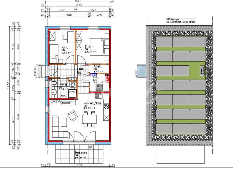Doppelhaushälfte zum Kauf - Erstbezug provisionsfrei 294.000 € 3 Zimmer 72 m² 285 m² Grundstück Haus 2 - Fürstenbühlweg X Liptingen 78576
