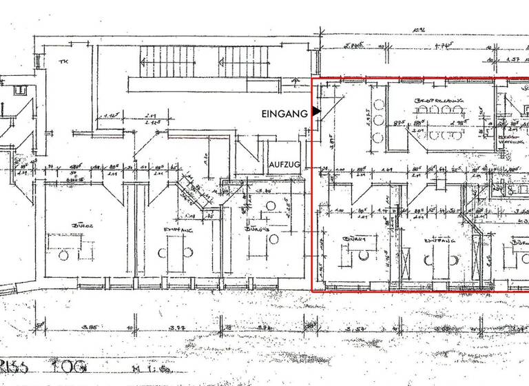 Bürofläche zur Miete 750 € 4 Zimmer 90 m² Bürofläche St Johann Saarbrücken 66123