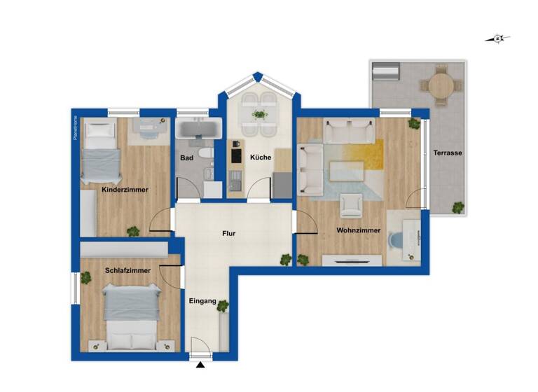 Wohnung zum Kauf 445.000 € 5 Zimmer 141,3 m² Ebenhofen Biessenhofen 87640
