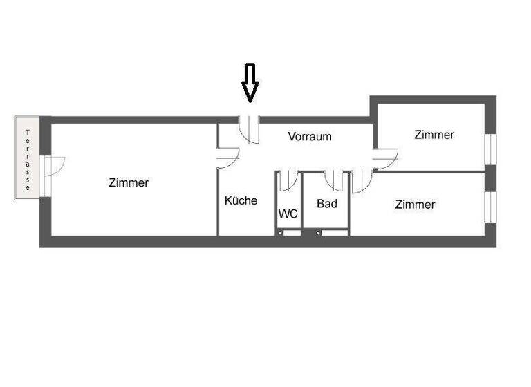 Wohnung zur Miete 849 € 3 Zimmer 85,8 m² 2. Geschoss Sauraugasse 4 Leoben 8700