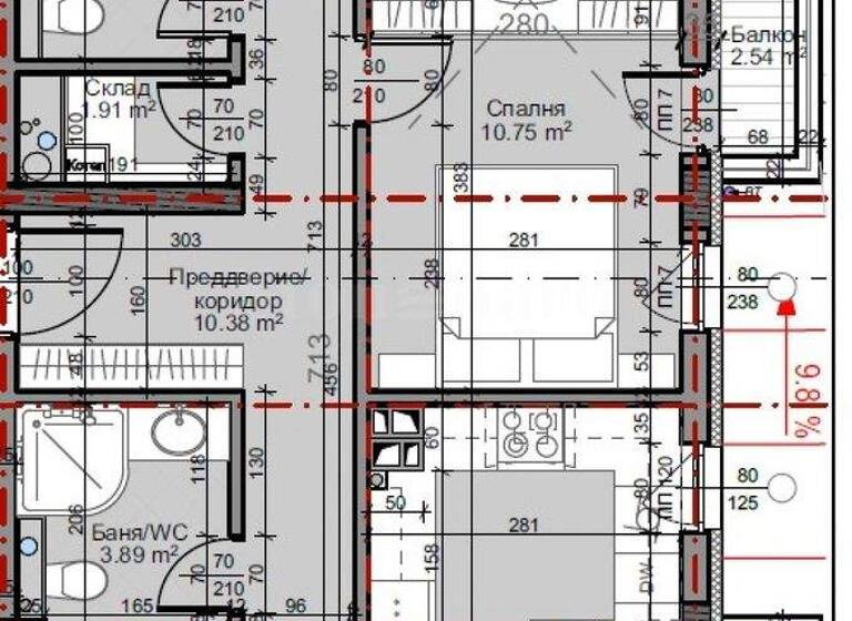 Studio zum Kauf 299.696 € 4 Zimmer 127,5 m² Sofia