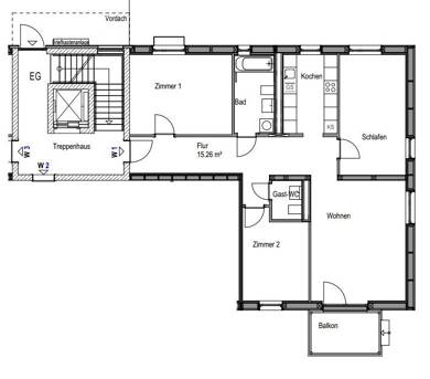 Wohnung zur Miete 1.131 € 4 Zimmer 105,2 m² EG frei ab 01.06.2025 St.-Franziskus-Straße 4 Eggolsheim Eggolsheim 91330
