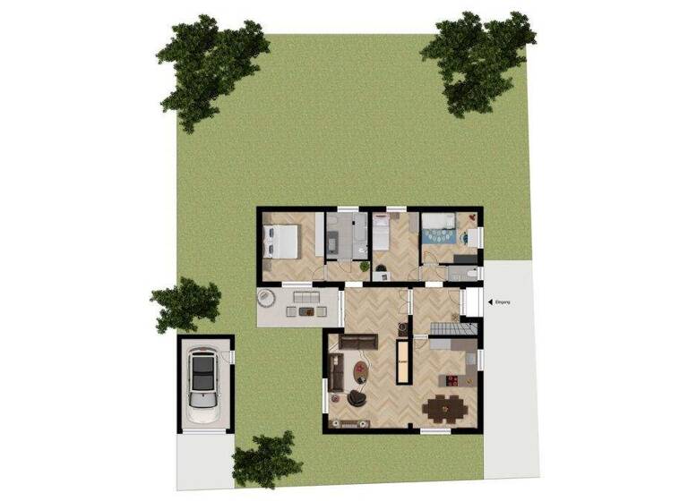 Bungalow zum Kauf 459.000 € 4 Zimmer 136 m² 581 m² Grundstück Scherlebeck Herten 45701