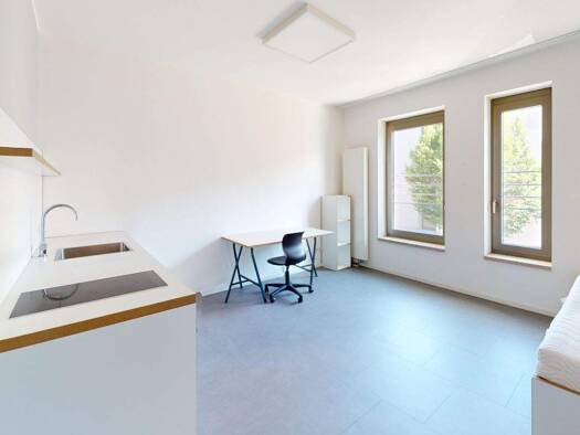 Wohnung zur Miete 460 € 1 Zimmer 23,9 m² 3. Geschoss frei ab 01.01.2026 Dotzheimer Straße 152 Wiesbaden 65197