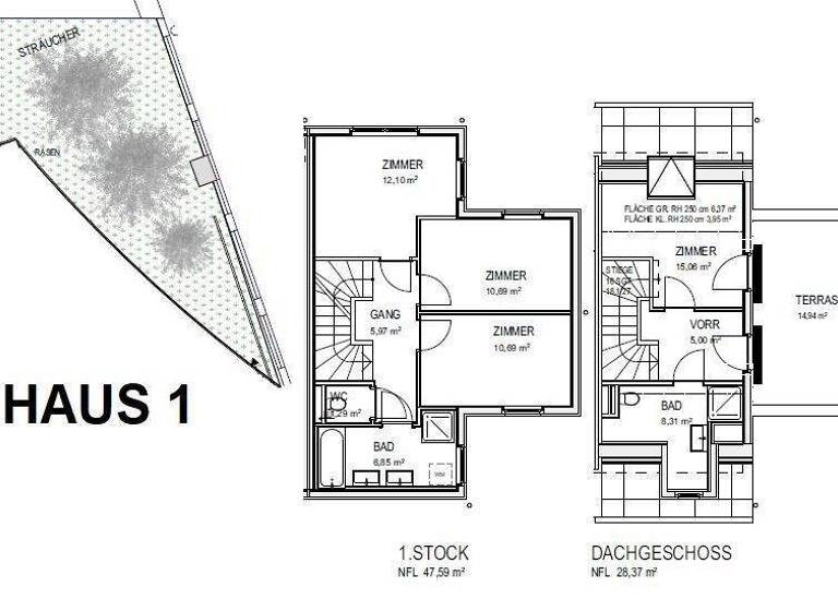 Reihenmittelhaus zum Kauf - Erstbezug 749.000 € 125,1 m² Wien 1230