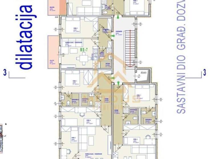 Wohnung zum Kauf 308.000 € 2 Zimmer 96 m² 1. Geschoss Seget