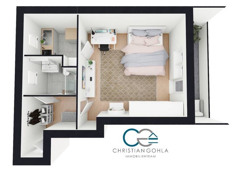 Studio zum Kauf 125.000 € 1 Zimmer 32,3 m² 2. Geschoss Buxtehude 21614