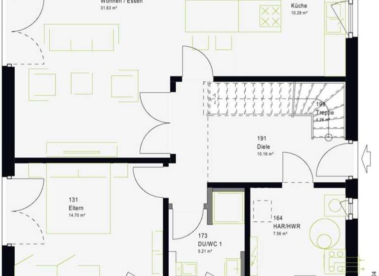 Einfamilienhaus zum Kauf - Erstbezug provisionsfrei 688.400 € 5 Zimmer 154 m² 450 m² Grundstück Riemke Bochum 44807