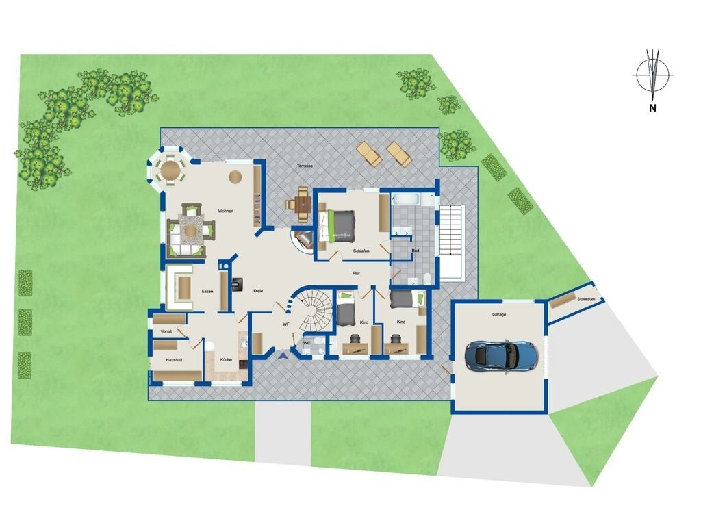 Einfamilienhaus zum Kauf 1.500.000 € 9 Zimmer 285,1 m²<br/>Wohnfläche 840 m²<br/>Grundstück Holzkirchen Holzkirchen 83607