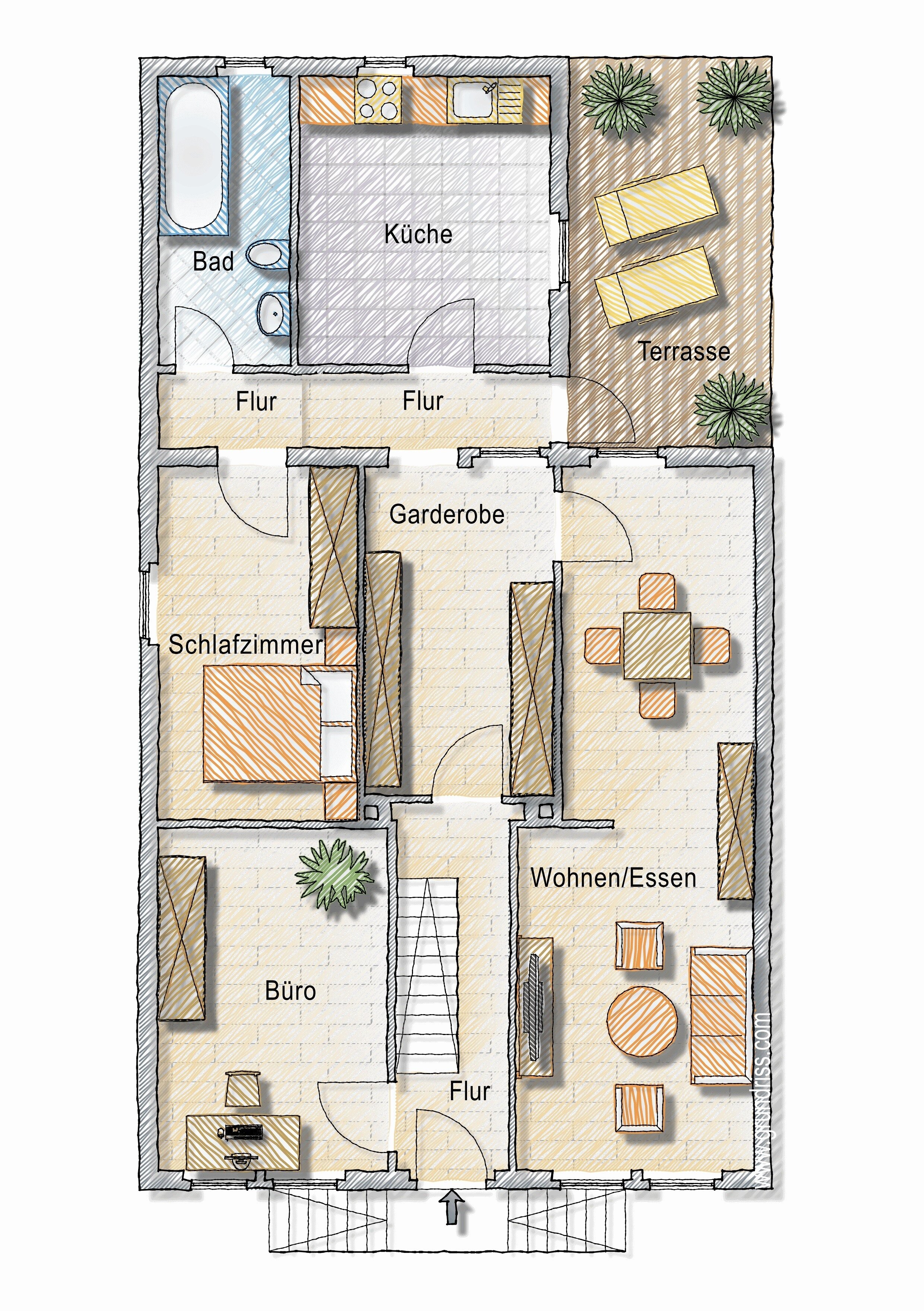 Mehrfamilienhaus zum Kauf 315.000 € 8 Zimmer 209 m²<br/>Wohnfläche 463 m²<br/>Grundstück Möhnestr. 54 Neheim - Ost Arnsberg 59755