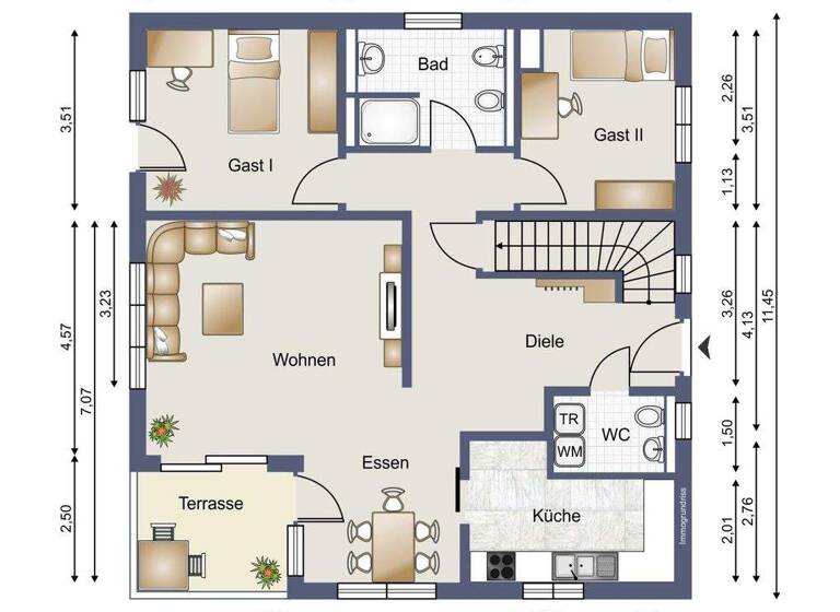 Einfamilienhaus zum Kauf 940.000 € 6,5 Zimmer 153,9 m² 539 m² Grundstück Frickenhausen 72636