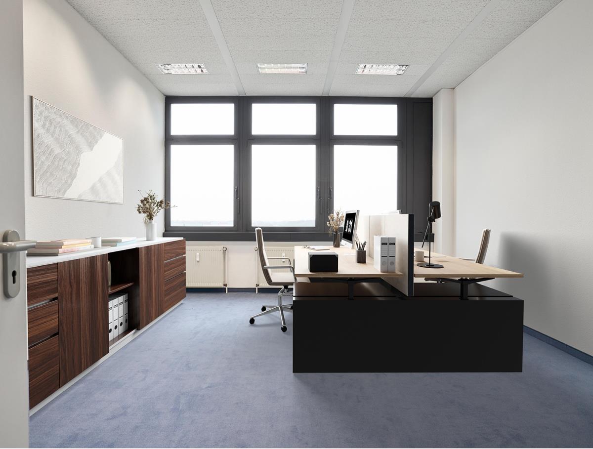 Bürofläche zur Miete 6,50 € 22,2 m²<br/>Bürofläche ab 22,2 m²<br/>Teilbarkeit Fuggerstraße 7-11 Uedesheim Neuss 41468