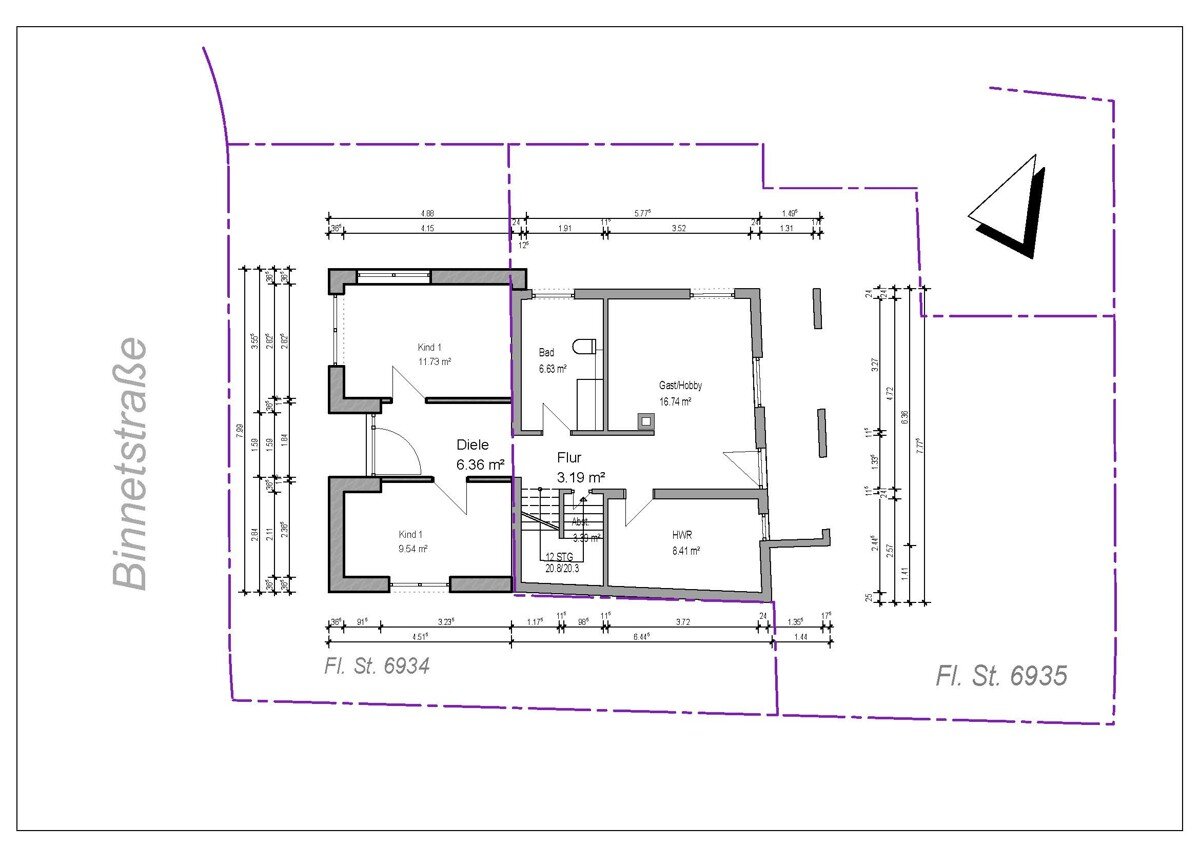 Einfamilienhaus zum Kauf 459.900 € 5 Zimmer 93 m²<br/>Wohnfläche 283 m²<br/>Grundstück Binnetstraße 23 Kochendorf Bad Friedrichshall 74177