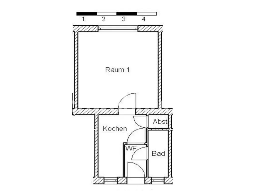 Wohnung zur Miete Tauschwohnung 235 € 1 Zimmer 30 m²<br/>Wohnfläche 1.<br/>Geschoss Herrenhausen Hannover 30419