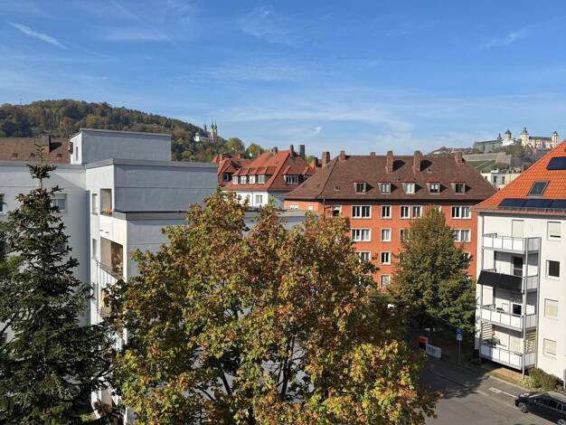 Wohnung zur Miete 520 € 1 Zimmer 37 m² 4. Geschoss Eichendorffstraße 3 Sanderau Würzburg 97072