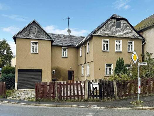 Einfamilienhaus zur Versteigerung 9.000 € 243 m² Grundstück Sandberg 2 Triebes Zeulenroda-Triebes 07950