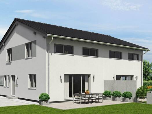 Doppelhaushälfte zum Kauf - Erstbezug provisionsfrei 473.980 € 4 Zimmer 113 m² 289 m² Grundstück Gaiberger Straße 9 Waldhilsbach Neckargemünd 69151