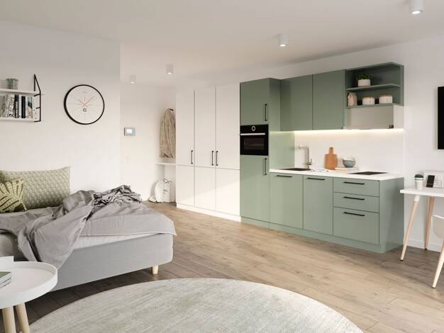 Wohnung zum Kauf provisionsfrei 189.699 € 1 Zimmer 24,4 m² EG Sternstraße 1-9 Lingen Lingen (Ems) 49809