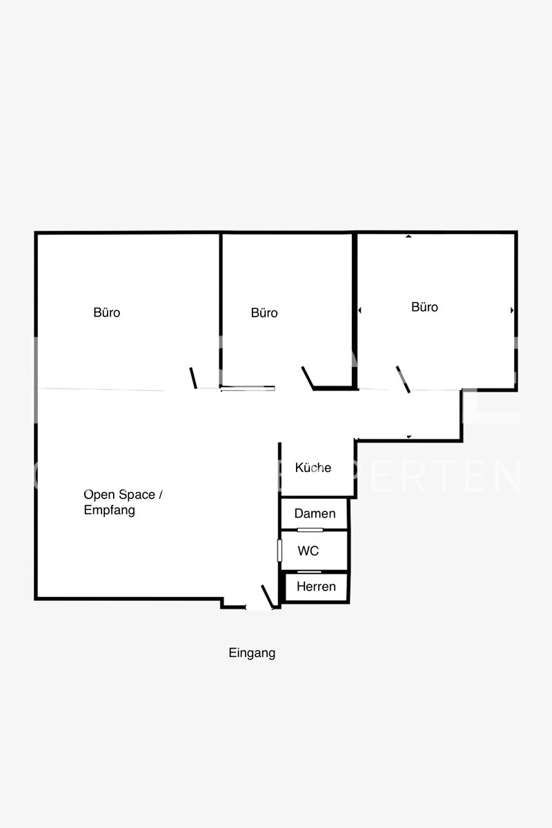 Bürofläche zur Miete 187,1 m²<br/>Bürofläche Emsdetten 48282