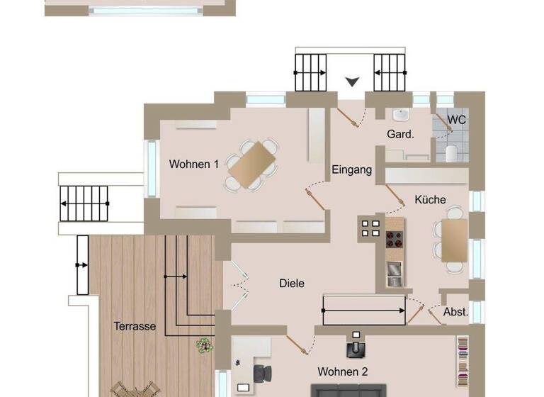 Mehrfamilienhaus zum Kauf 498.000 € 9 Zimmer 236 m² 587 m² Grundstück Bahnhofstr. 3 Werne 59368